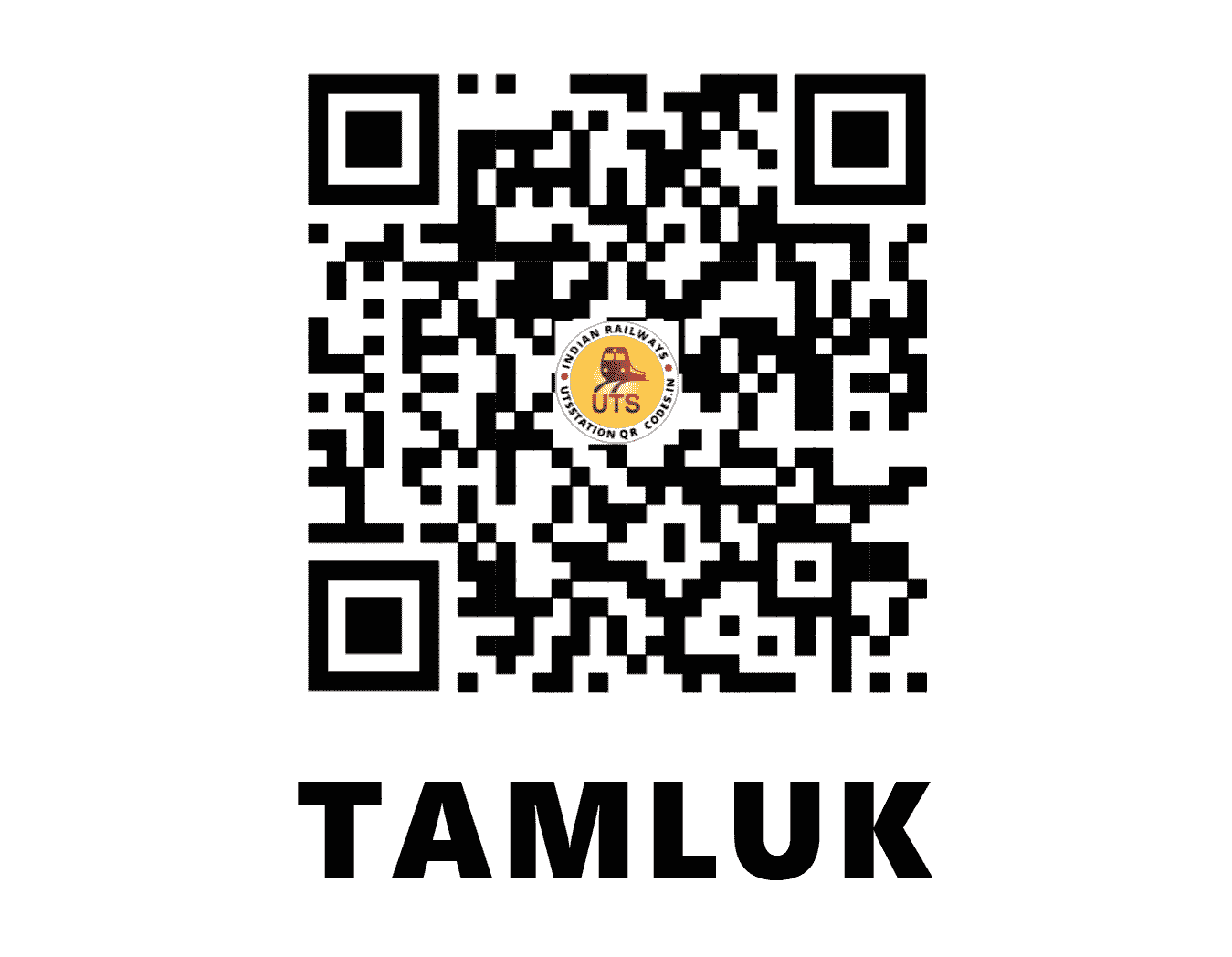 UTS QR Code for TAMLUK - TMZ (SE - WEST BENGAL)
